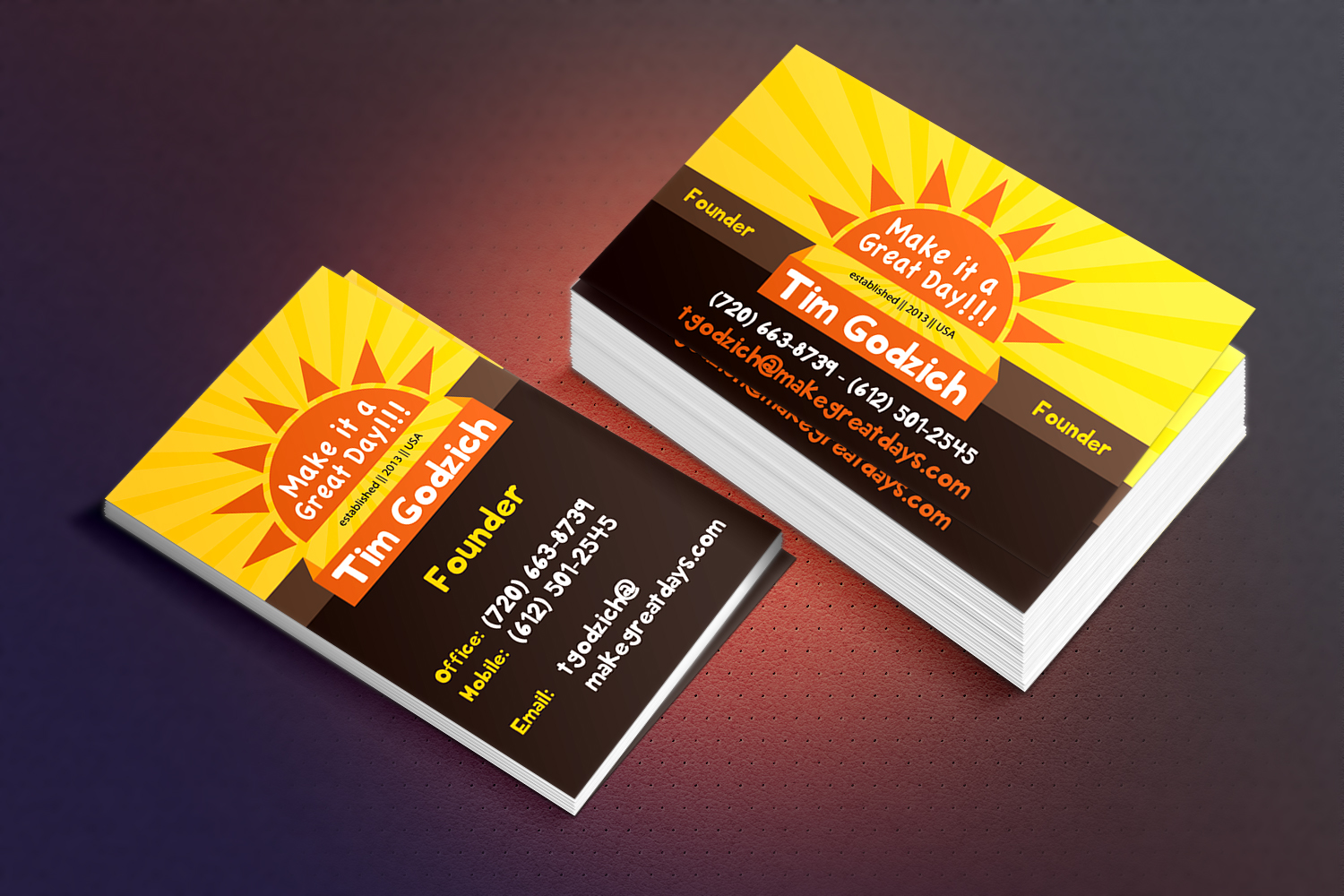 Business Card Design by Teos for this project | Design #5590273