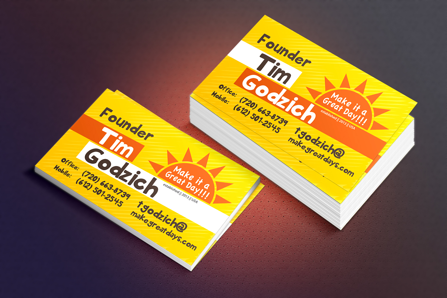 Business Card Design by Teos for this project | Design #5590296