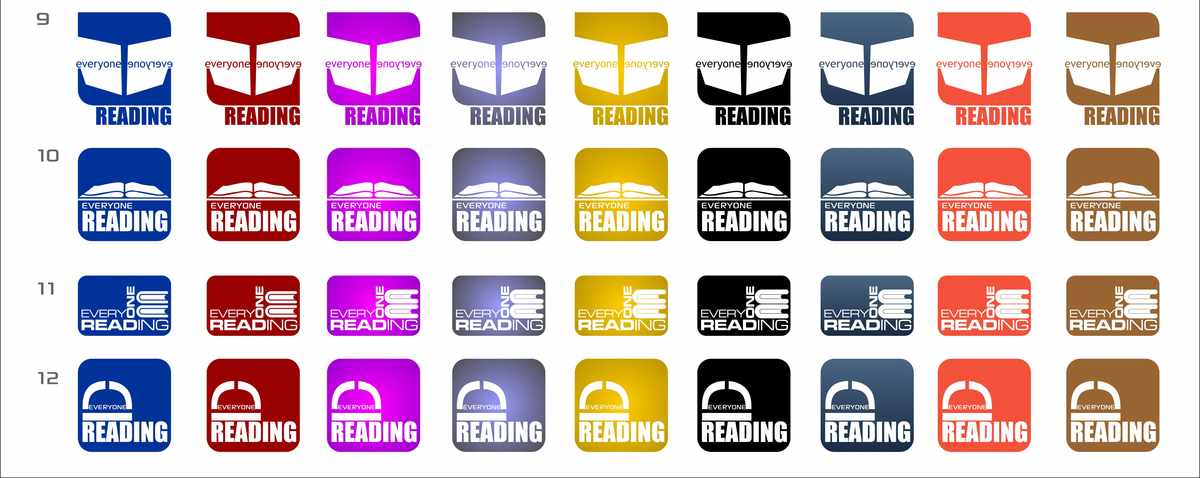 Logo Design by Netmigo for Everyone Reading | Design #319026
