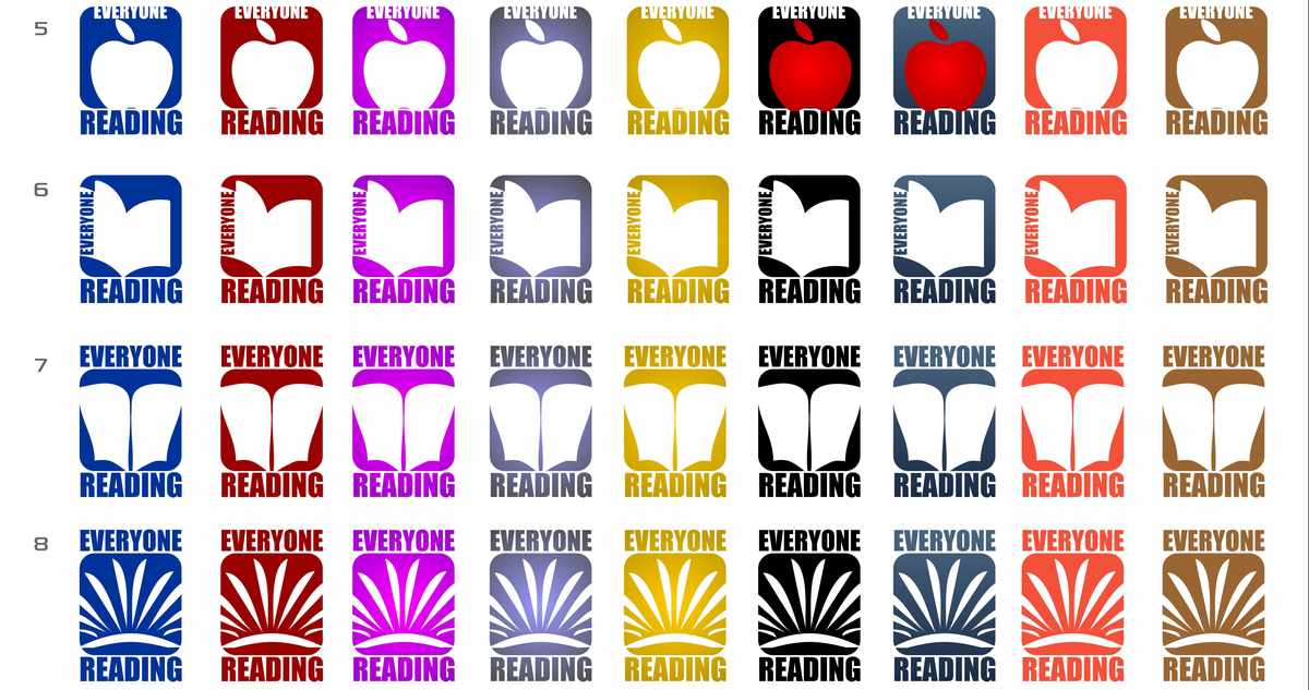 Logo Design by Netmigo for Everyone Reading | Design #319027