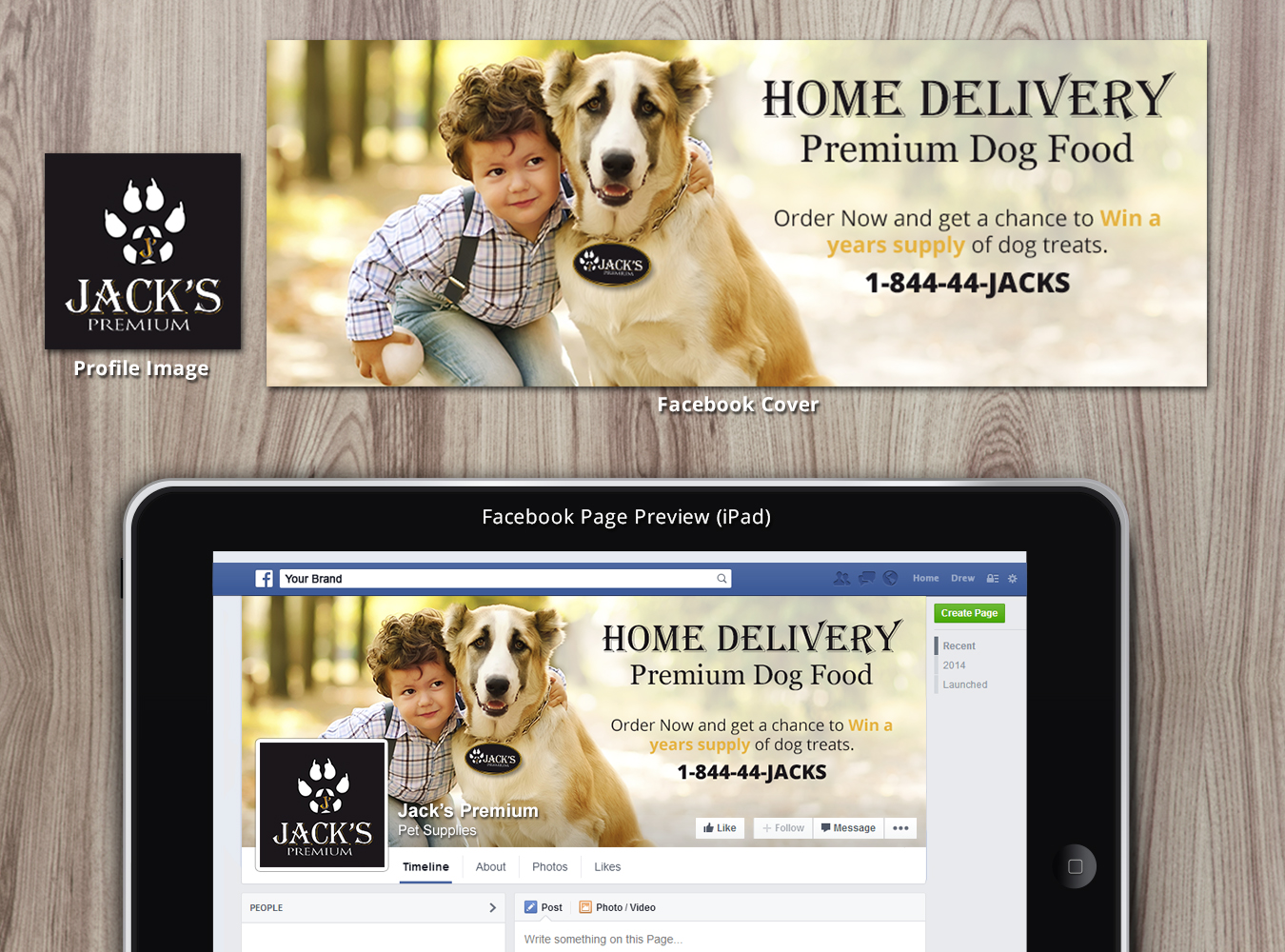 Facebook-Design von Nelsur für Jack''s Premium | Design #5587509