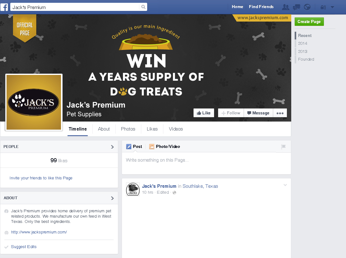 Facebook-Design von Ovimatic für Jack''s Premium | Design #5581981