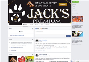 Diseño de Facebook por Shashka designs para Jack''s Premium | Diseño: #5572243