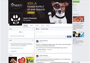 Diseño de Facebook por Shashka designs para Jack''s Premium | Diseño: #5572359