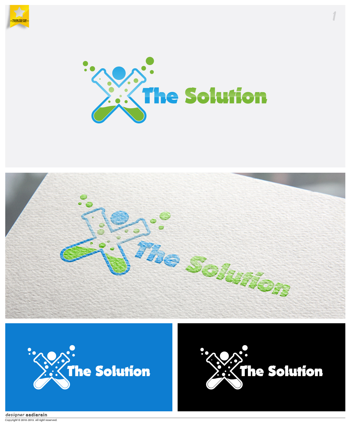 Logo Design by Adeel Hanif® for The Solution | Design #5584037