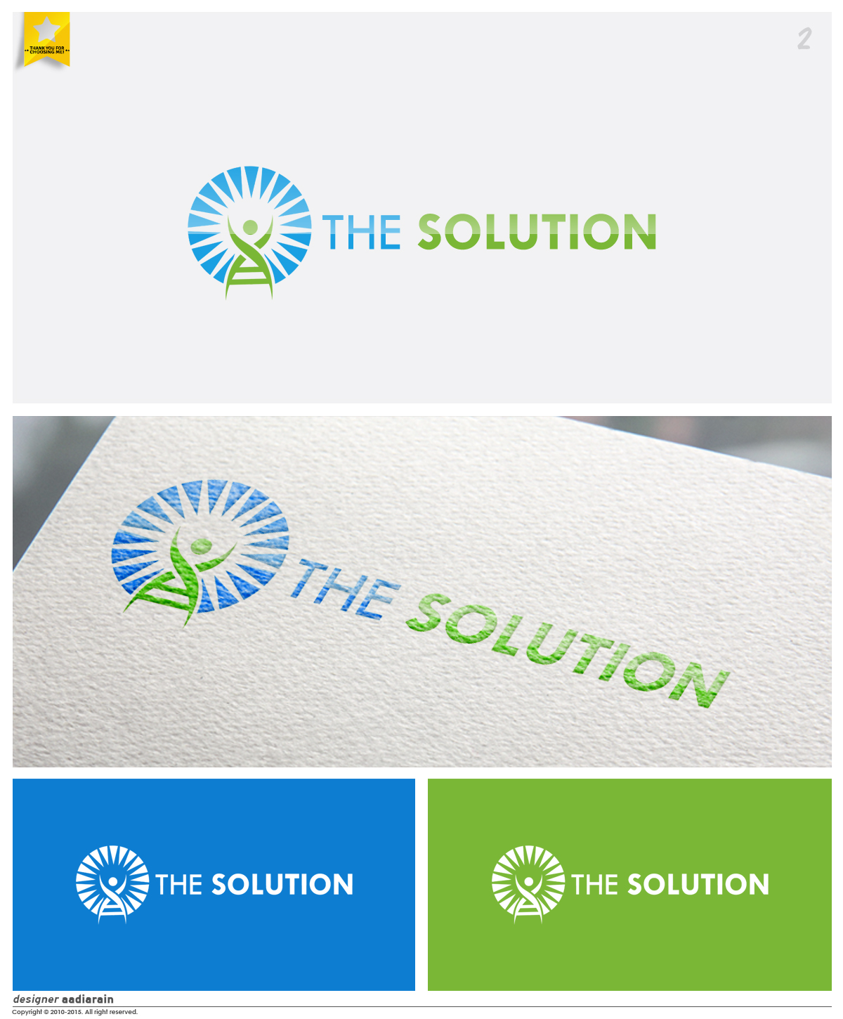 Diseño de Logo por Adeel Hanif® para The Solution | Diseño #5584154