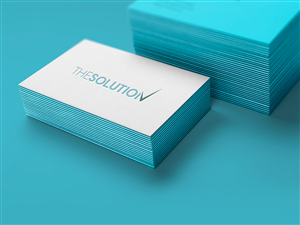 Logo Design by Pantone311c for The Solution | Design: #5628319