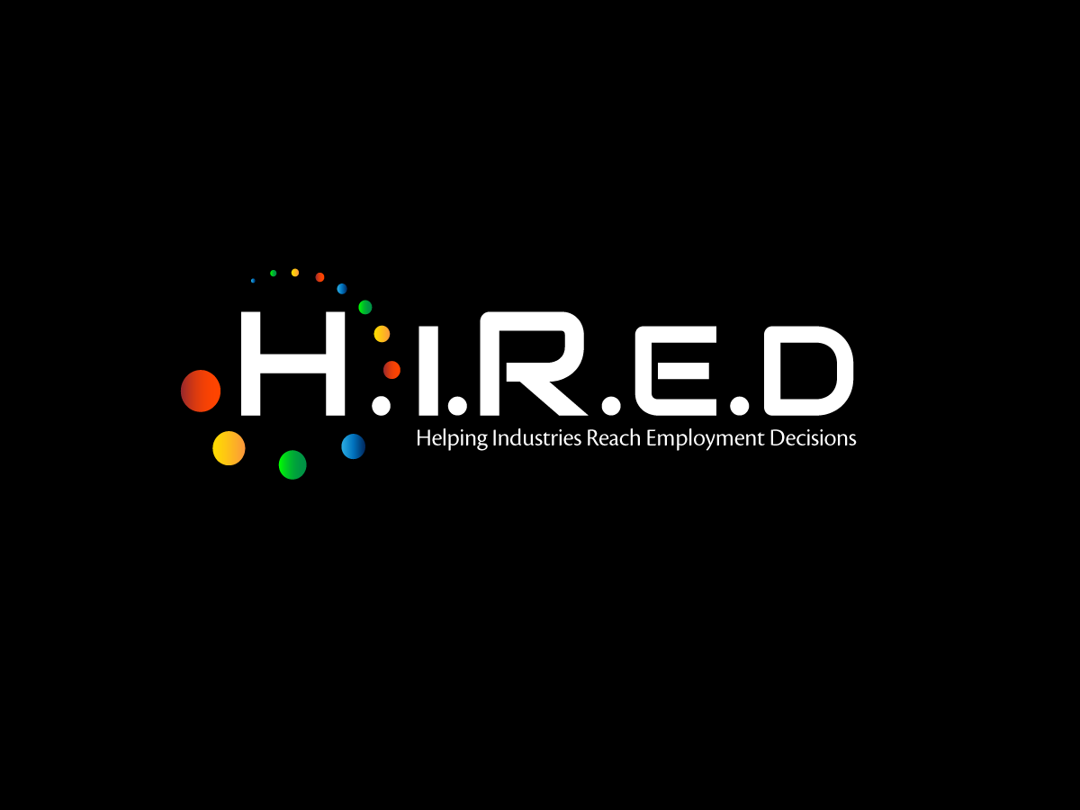 Logo Design by raluca.b for H.I.R.E.D | Design #5665472