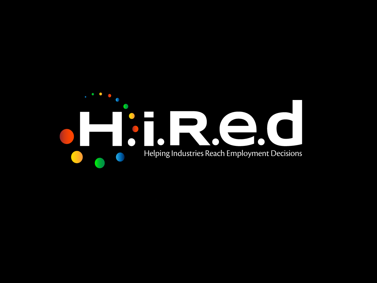 Logo Design by raluca.b for H.I.R.E.D | Design #5665473
