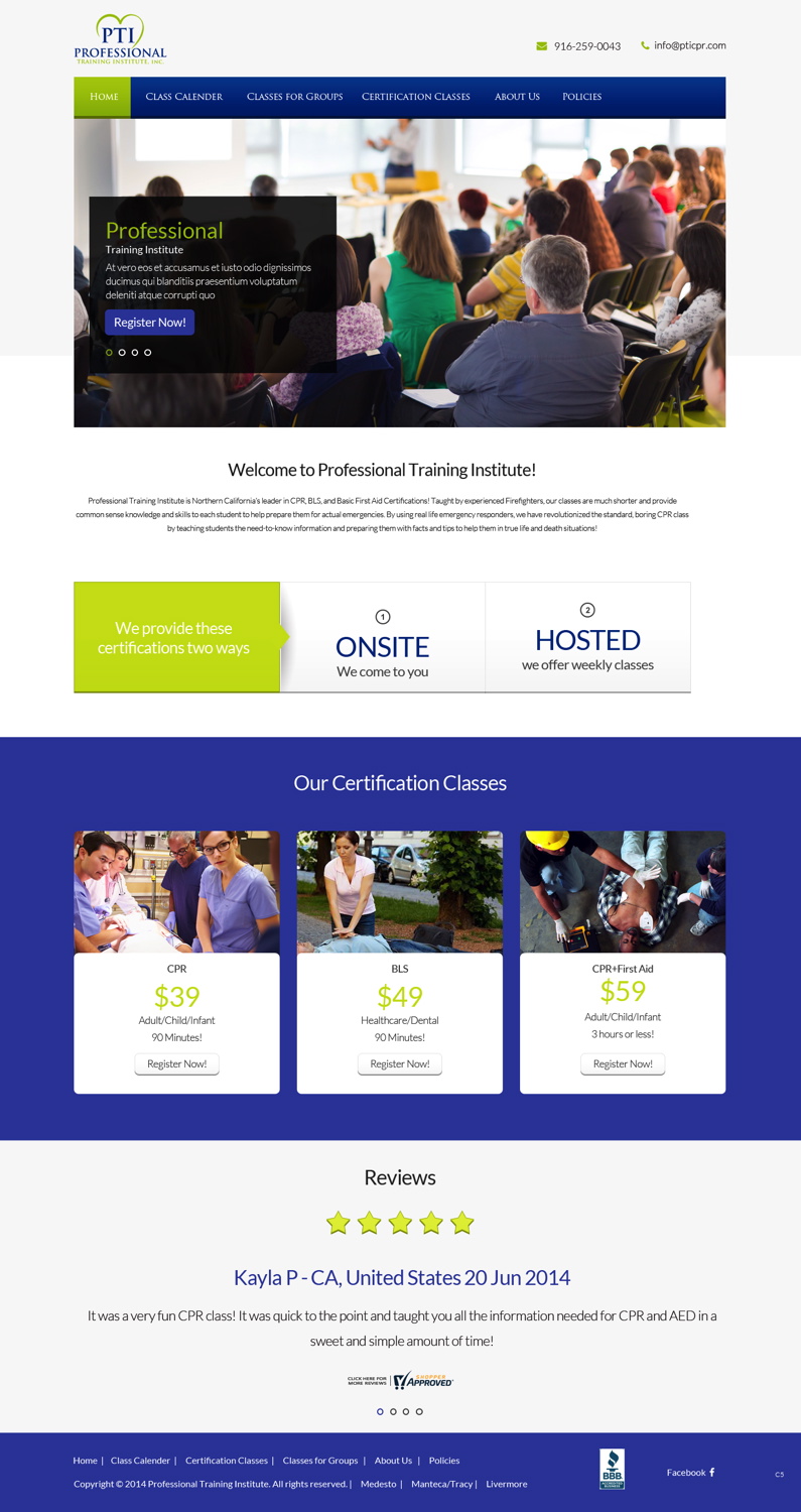 Wordpress Design by pb for this project | Design #5581189