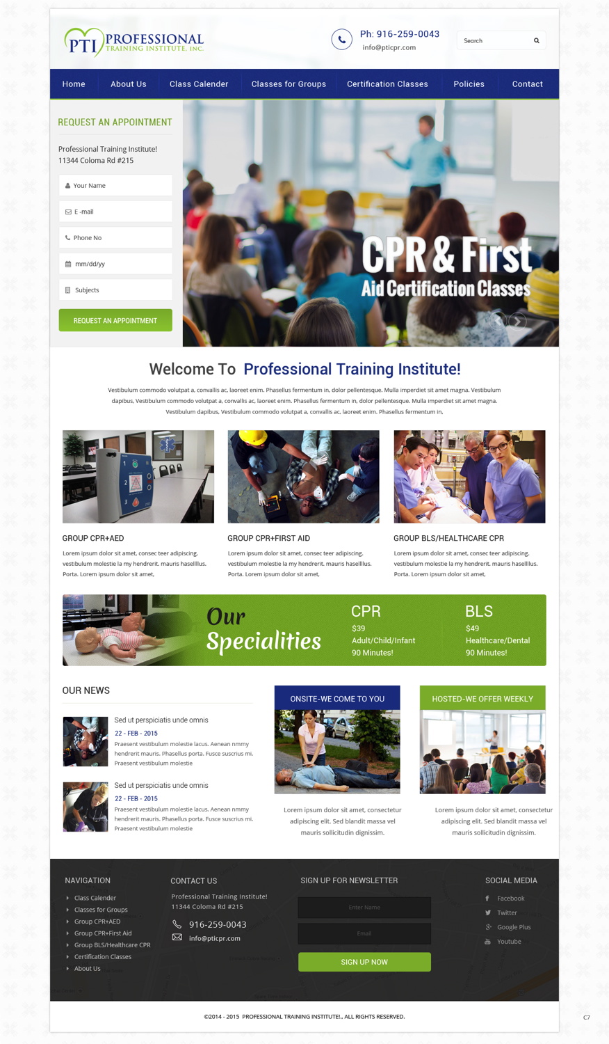 Wordpress Design by pb for this project | Design #5581224