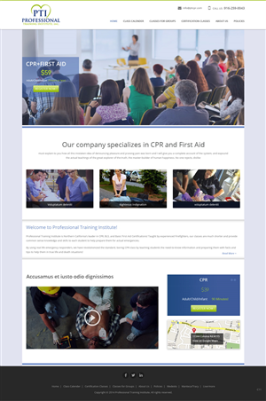 Wordpress Design by pb for this project | Design: #5581229