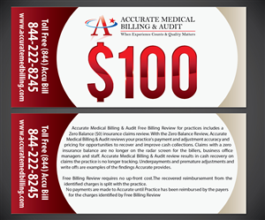 Flyer Design by joliau for Accurate Medical Biling and Audit | Design: #5577635