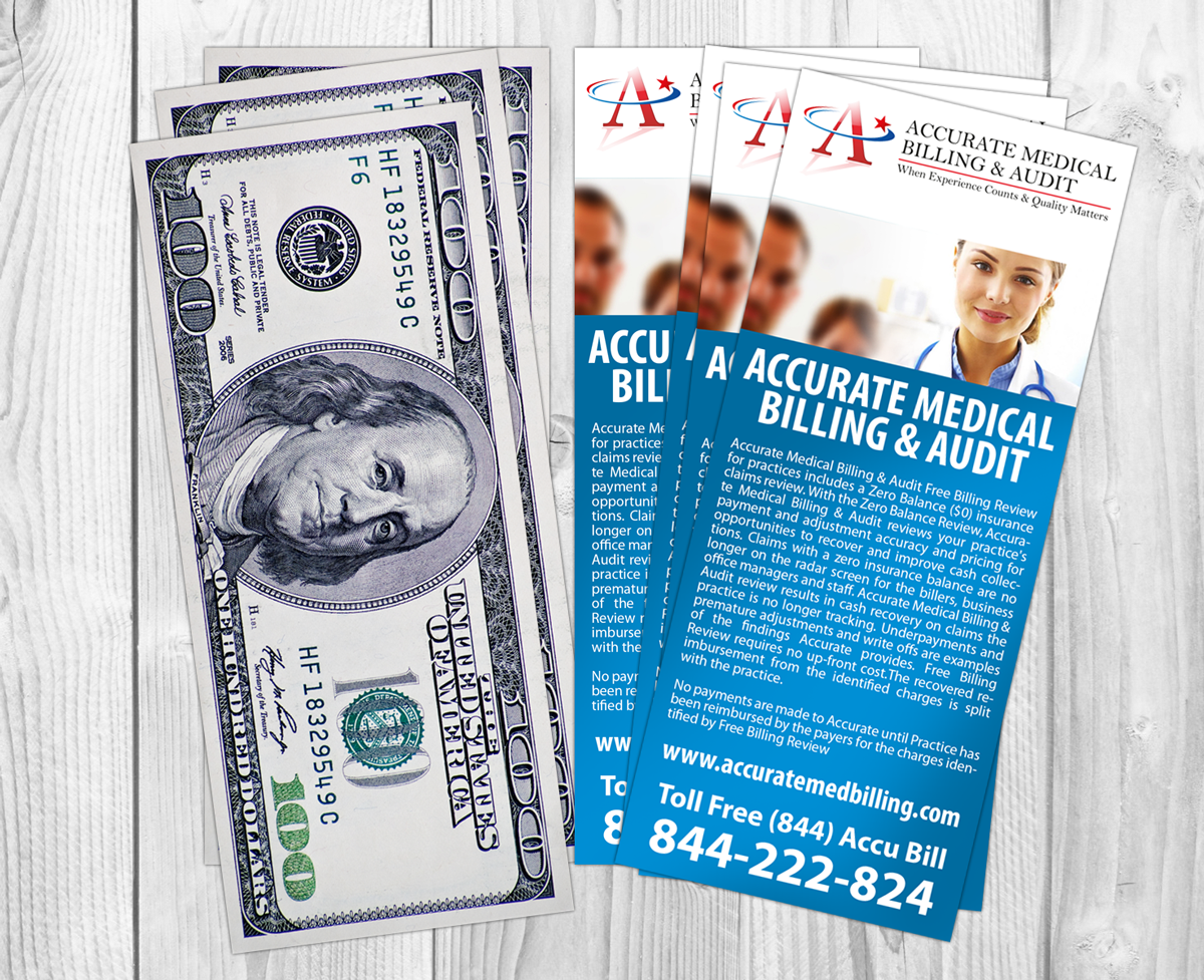 Design de Flyer par Victor_pro pour Accurate Medical Biling and Audit | Design #5568864