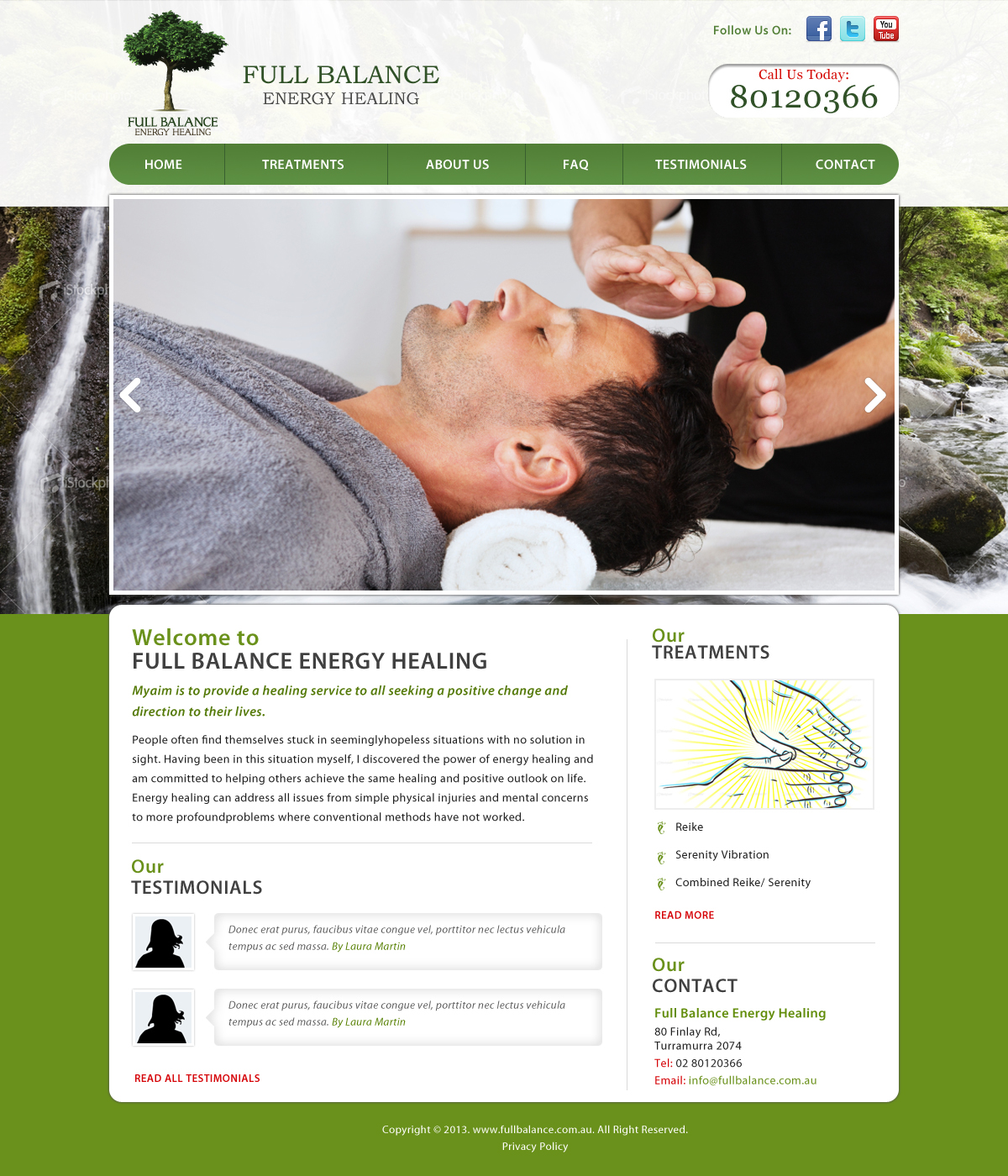 Web Design by Atom for this project | Design #1601605