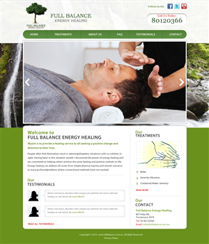 Web Design by Atom for this project | Design: #1601605