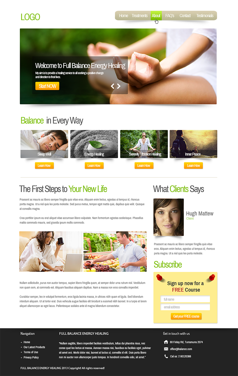 Web Design by Mircea-Alexandru for this project | Design #1541354