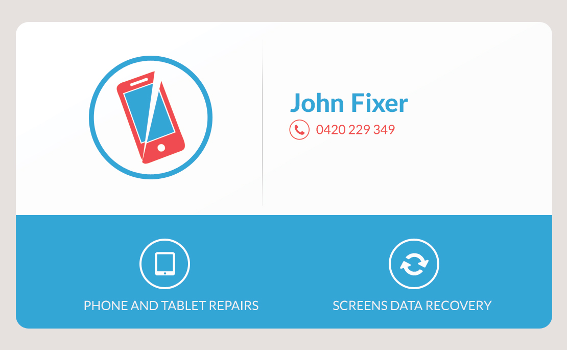 Business Card Design by Creations Box 2015 for this project | Design #5592275