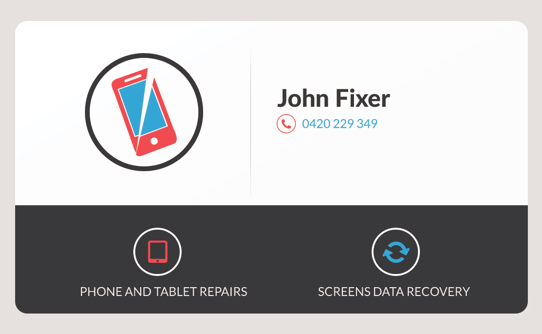 Business Card Design by Creations Box 2015 for this project | Design #5592304