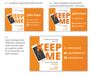 Business Card Design by dii for this project | Design: #5578061