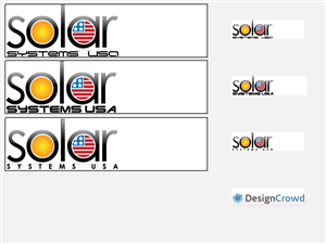 Logo Design by HyperTime Studio for Solar Systems USA | Design: #297271