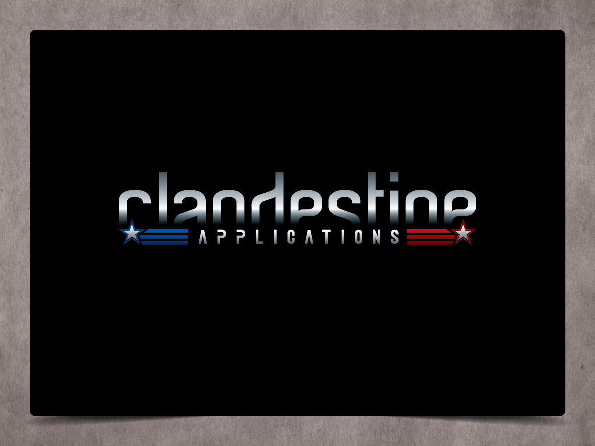 Logo-Design von sD für Clandestine Applications | Design #5719151