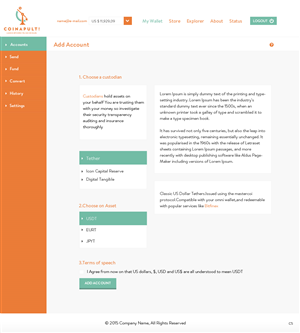 Web Design by pb for Coinapult | Design: #5574789