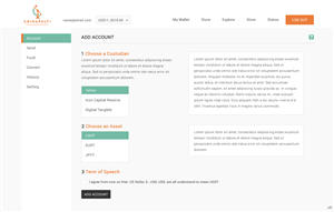 Web Design by pb for Coinapult | Design: #5574826