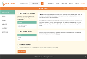 Web Design by pb for Coinapult | Design: #5574828