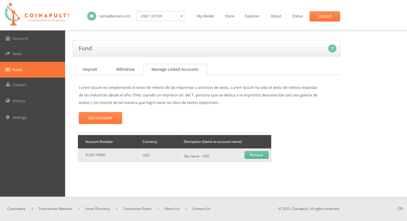 Web Design par pb pour Coinapult | Design #5574914