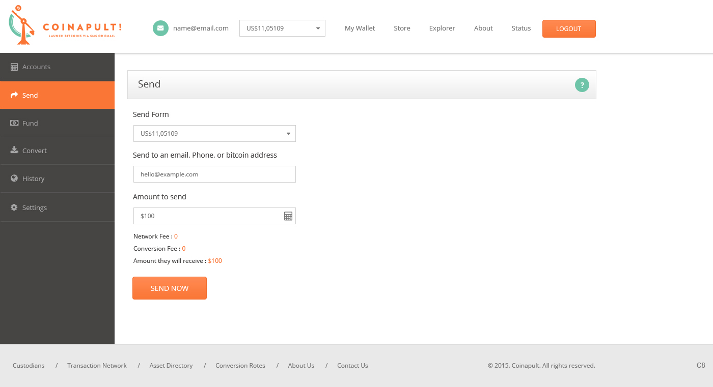 Web Design par pb pour Coinapult | Design #5574917