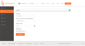 Web Design by pb for Coinapult | Design: #5574917