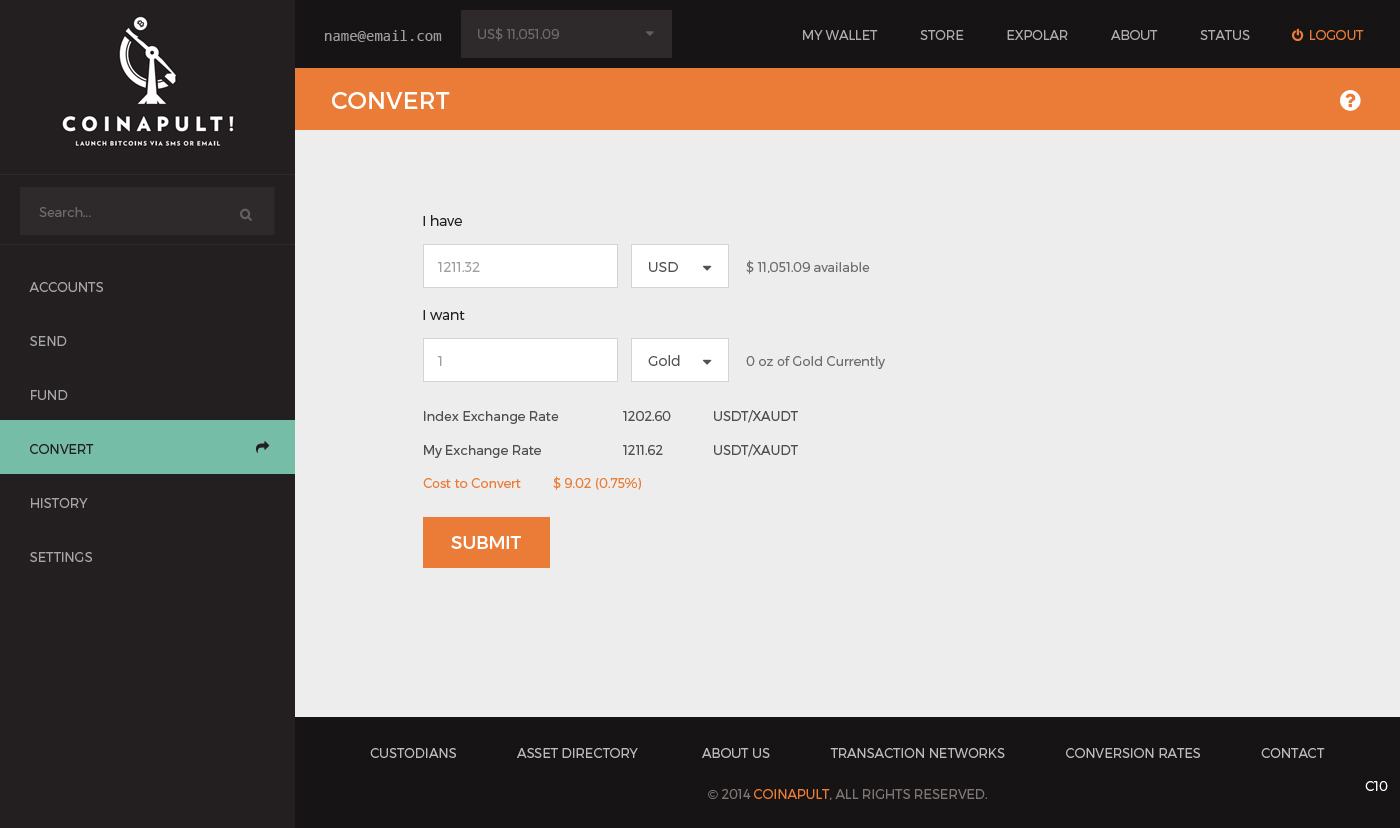 Diseño Web por pb para Coinapult | Diseño #5574921