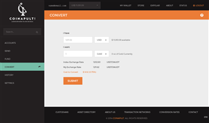 Web Design by pb for Coinapult | Design: #5574921