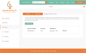 Web Design by pb for Coinapult | Design: #5574929