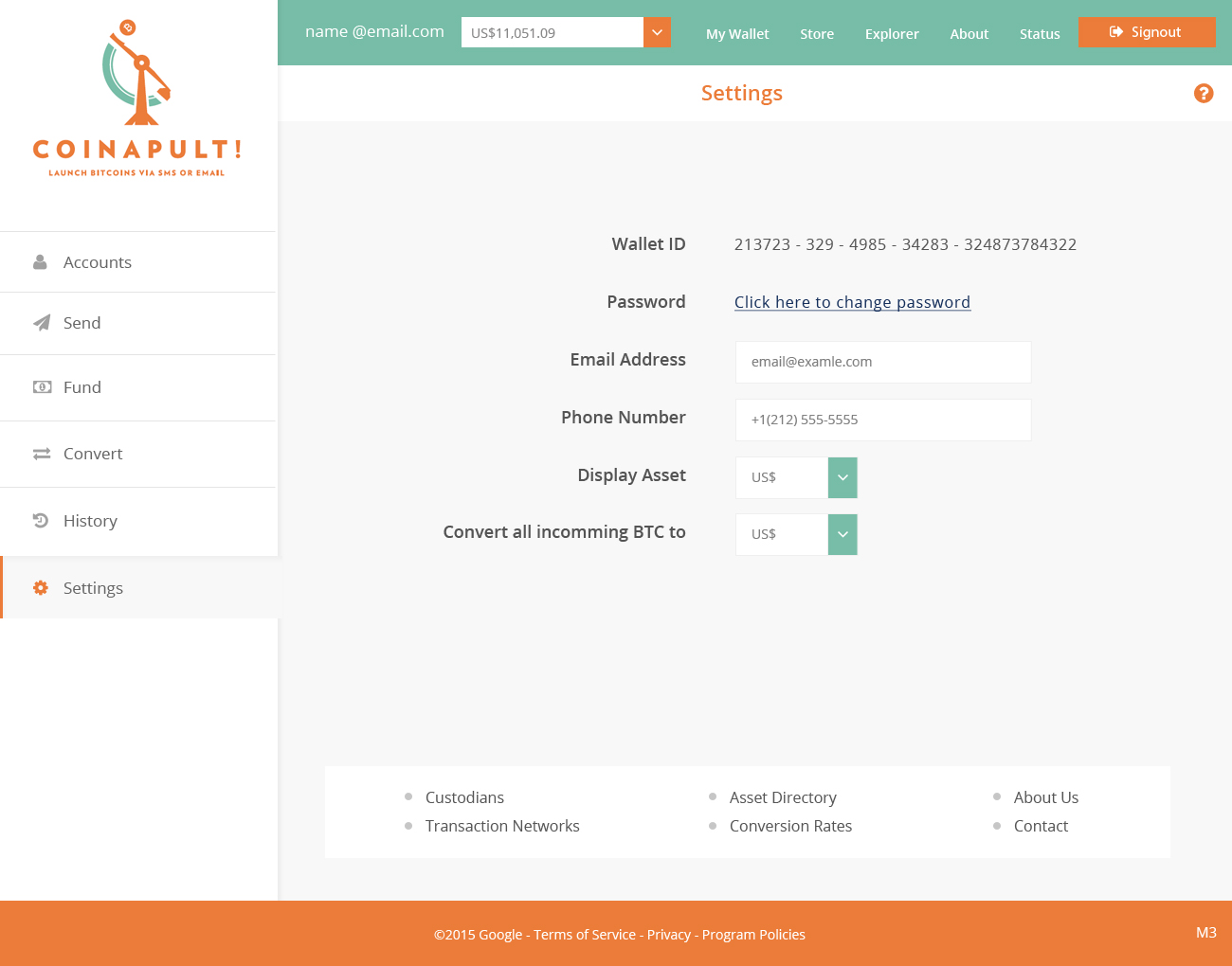 Web Design by pb for Coinapult | Design #5574931