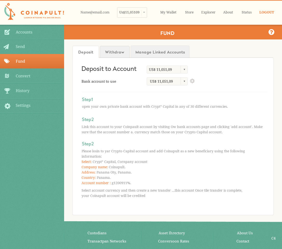 Web Design by pb for Coinapult | Design #5574934