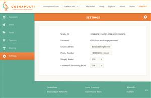 Web Design by pb for Coinapult | Design: #5574937