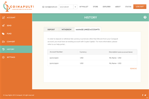Web Design by pb for Coinapult | Design: #5574946
