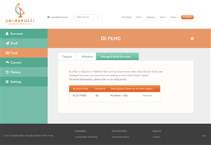 Web Design by pb for Coinapult | Design: #5574948