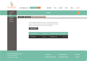 Web Design by pb for Coinapult | Design: #5574958