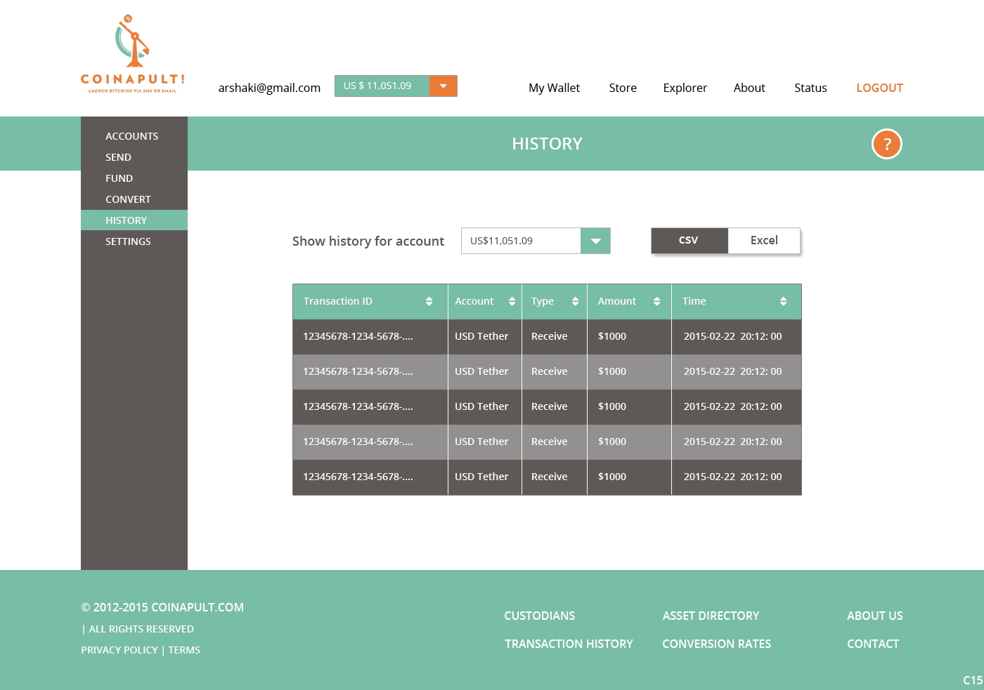 Web Design par pb pour Coinapult | Design #5574961