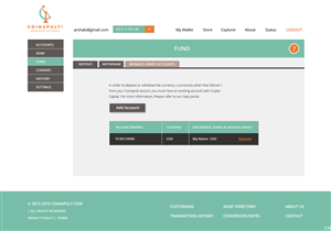 Web Design by pb for Coinapult | Design: #5581035