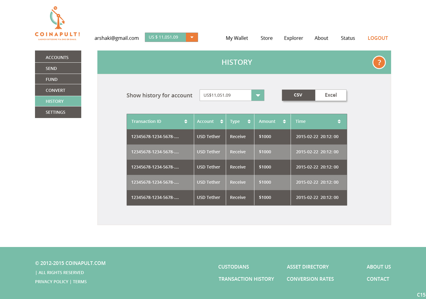 Web Design by pb for Coinapult | Design #5581037