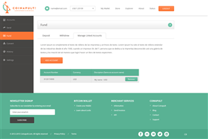Web Design by pb for Coinapult | Design: #5587880