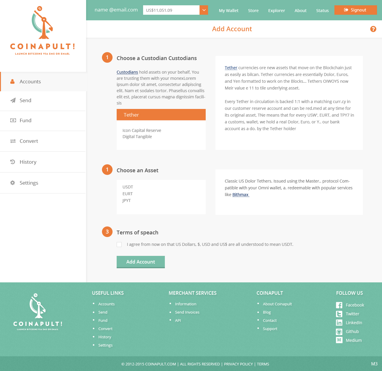 Web Design by pb for Coinapult | Design: #5599940