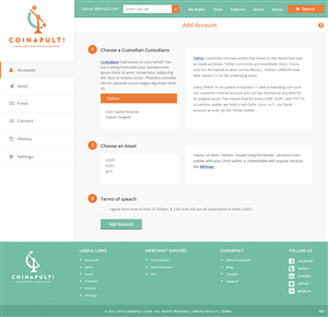 Web Design by pb for Coinapult | Design #5599940