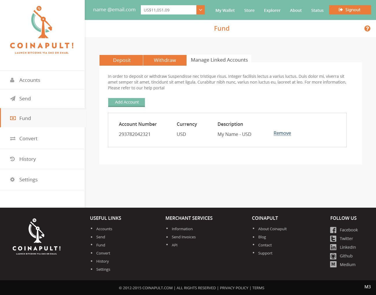 Web Design par pb pour Coinapult | Design #5599942