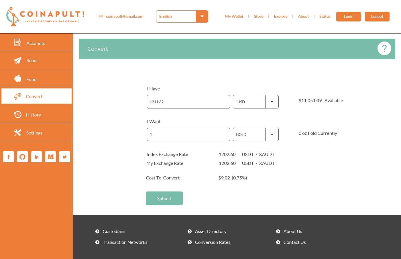 Web Design by Advent Innovative for Coinapult | Design #5568918