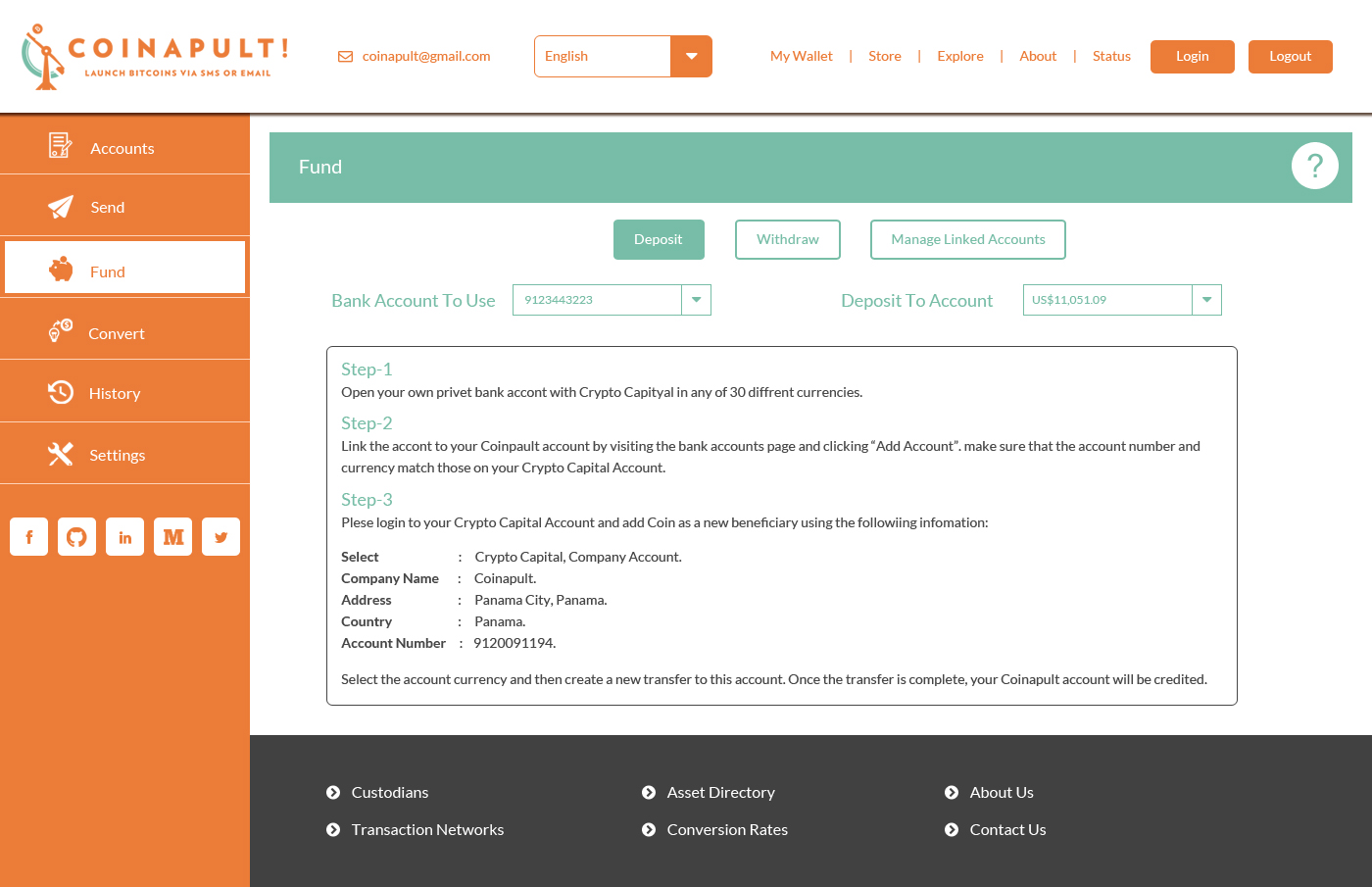 Web Design par Advent Innovative pour Coinapult | Design #5568930